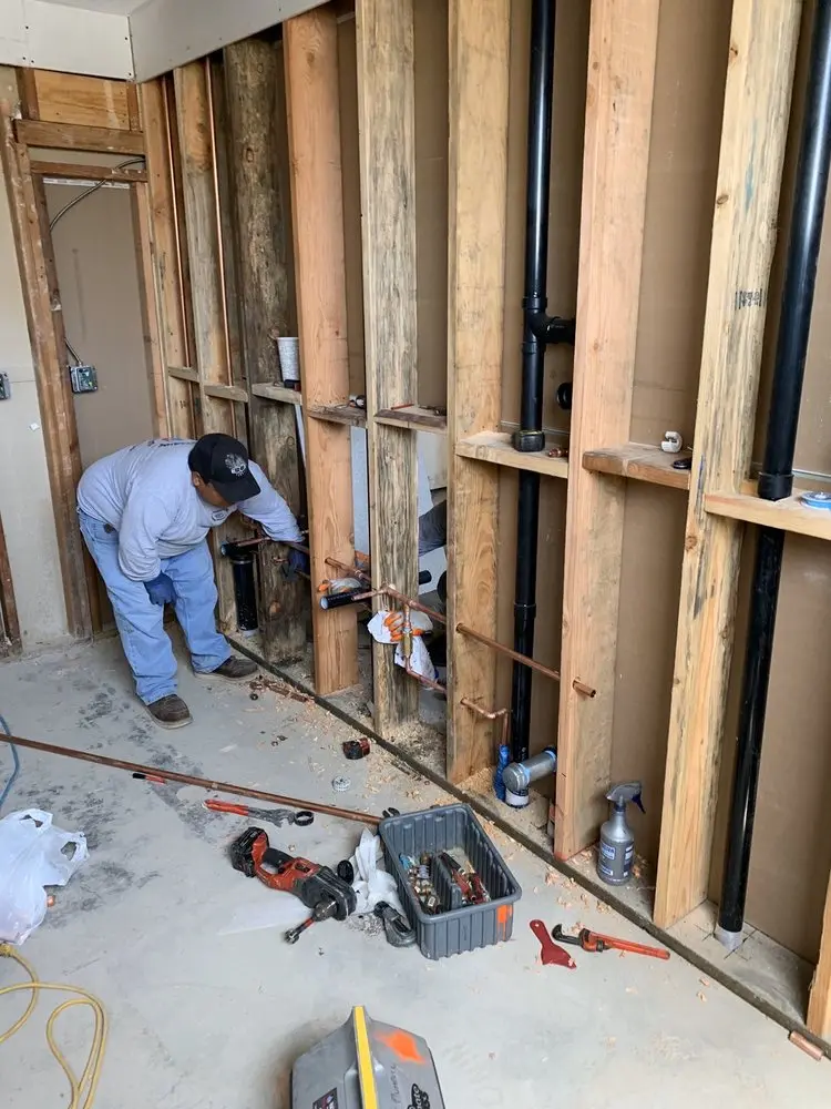 Commercial rough-in plumbing for Water Heater Replacement in Salton City